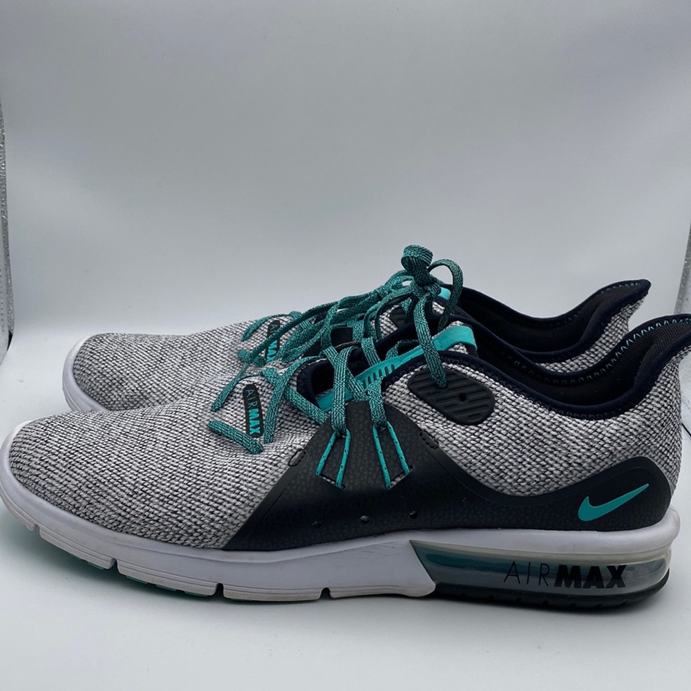 Nike Air Max Sequent 3 'Hyper Jade' Men’s Sneakers Size 13 - Picture 1 of 8